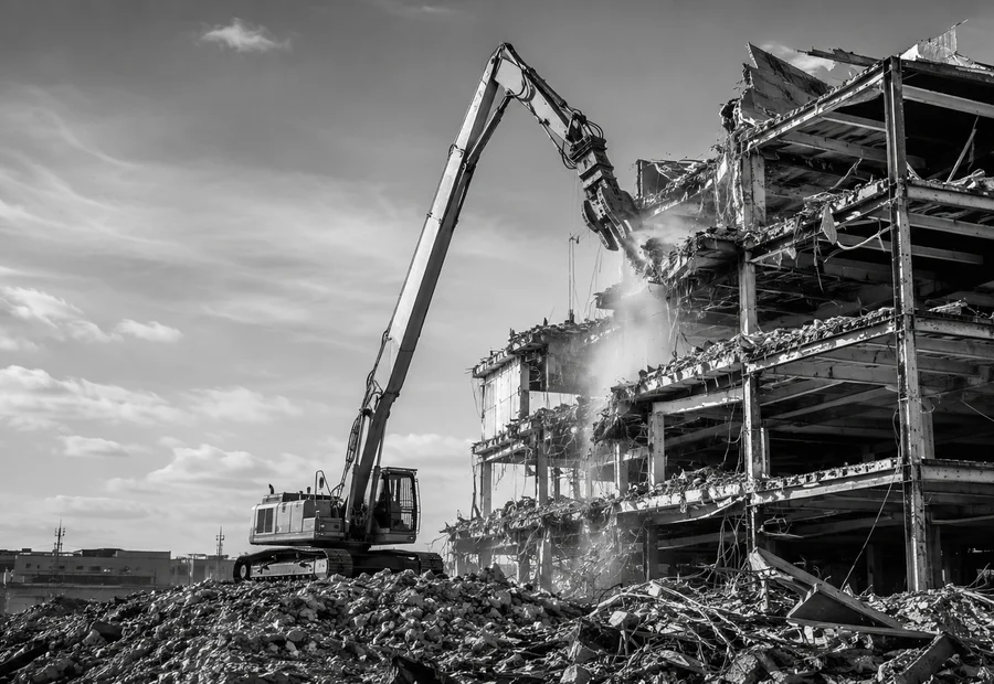 Commercial demolition
